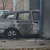 В Смоленске произошел пожар в гаражном кооперативе