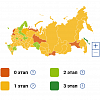 Смоленская область на карте выхода России из «коронавирусных» ограничений