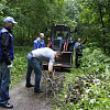 В Смоленске в Реадовском парке очистили «тропу здоровья» 