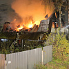 Жителей Смоленска напугал вечерний пожар