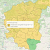 В Смоленской области объявили «оранжевый» уровень опасности