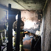 В Смоленске многоэтажка превратилась в дымящийся факел 