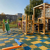 Детский игровой комплекс на Кловке в Смоленске готовят к открытию