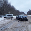 В утренней аварии на Красниснком шоссе в Смоленске пострадали три человека