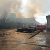 В Смоленске засняли страшный пожар