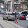 В Смоленске на Николаева произошло два ДТП на трамвайных путях 