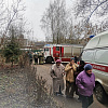Сегодня в Смоленске пожарные спасли человека