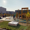 Детский игровой комплекс на Кловке в Смоленске готовят к открытию