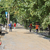 В Смоленске на улице Кирова завершили обустройство тротуаров