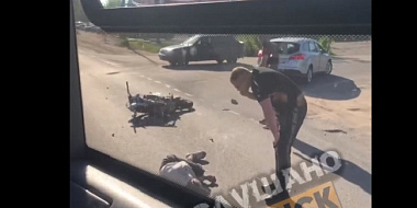 В Смоленске в ДТП пострадал 16-летний байкер