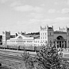 Железнодорожный вокзал, 1968 год.
