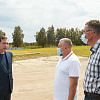 В Рославльском районе продолжается создание предприятия по возделыванию и переработке льна