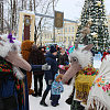 В центре Смоленска прошли массовые рождественские гуляния 