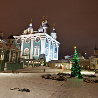 Рождественская вечерня в Свято-Успенском кафедральном соборе