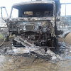 В Смоленской области на ходу загорелся грузовик