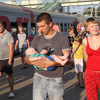 В Смоленскую область прибыли еще более 350 беженцев с юго-востока Украины