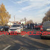 В Смоленске жестко столкнулись 5 машин