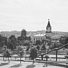 Вид на Петропавловскую церковь, 1968 год.