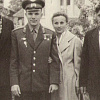 Валентин, Юрий, Зоя и Борис Гагарины. 1961 г. СССР. Гжатск.