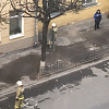 "Работает кинолог". В центре Смоленска полицейские и спасатели оцепили часть жилого дома