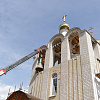 В Сафоновском районе в храме освятили и подняли колокола