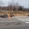 В Смоленской области мотоцикл попал в ДТП. Один из пострадавших - 12-летний мальчик