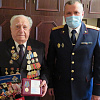 Главный следователь Смоленской области поздравил ветерана с наступающим Днем Победы