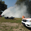 Что тушили пожарные в центральном парке Смоленска 