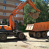 В Смоленске продолжают ремонтировать теплосети на ул. Твардовского