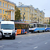 Из-за аварии в центре Смоленска парализовано движение трамваев
