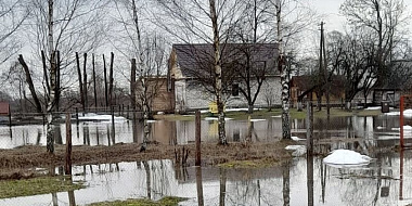 В Смоленской области затопило более 20 приусадебных участков в двух районах