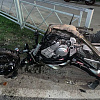 В Смоленске произошло жесткое ДТП с мотоциклом и легковушкой