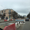В Смоленске на ул. Николаева укладывают новые рельсы