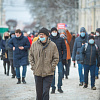 На незаконную акцию в Смоленске вышло в разы меньше человек