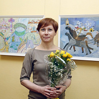 «Литературные герои глазами читателей» выставка творческих работ Татьяны Еленевой и ее учеников