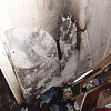 В Смоленске из горящей квартиры госпитализировали человека