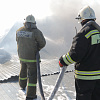 Появились фото крупного пожара в Смоленске 