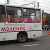В Смоленске автобус «потерял колеса»