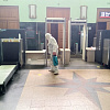 Ж/д вокзал в Смоленске продезинфицировали
