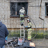 В Смоленске из-за пожара эвакуировали жильцов многоэтажки