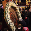 Смоленская икона Божией Матери Одигитрии вернулась после реставрации в Свято-Успенский собор 